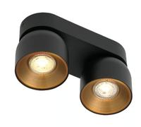 Nordlux Pitcher plafonnier 2x10 W noir 2310410103