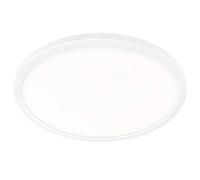 Nordlux Plafonnier LED Planura - Diamètre : 42,4 cm - Hauteur : 2,3 cm - 22 W - 2700 K - 2100 lm - 120 ° - Avec variateur MOODMAKER - Blanc efficacité énergétique : E