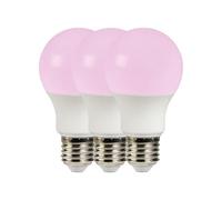 Nordlux Smart E27 3-pack Leuchtmittel, A60 Colour, 2200-6500K, 806L, 8W, dimmbar, weiß (2270052701)