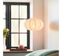 Nordlux Suspension luminaire Aeron, dimmable, blanc, Chambre à coucher, Textile / Tissu / Soie, Suspension en Tissu