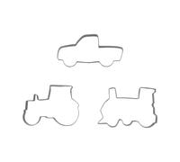Nordwik Emporte-pièce à pain d'épices BAKE Véhicules. 3 pièces