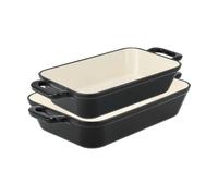 Nordwik Set de plats à four Nordwik 2 pièces - Noir