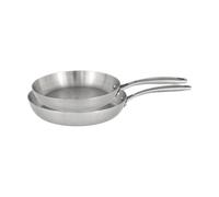 Nordwik Set de poêles Nordwik 3-ply 2 pièces - Acier inoxydable