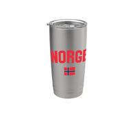 Norge Norvégien Cadeau Norge Norvège Norge Norge Gobelet isotherme en acier inoxydable double paroi