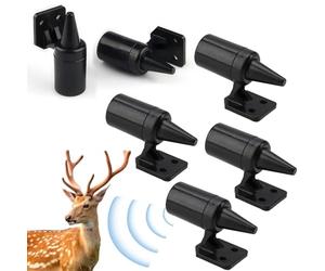 Norhogo 6-Pack sifflet ultrason anti gibier, sifflet anti gibier pour voiture, Sifflets de Cerf Avertissement, Sifflet Ultrasons Ultra Son Anti-Gibier, Avertissement Ultrasonique de La Faune