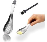 Norhogo Râpe en Acier Inoxydable de Qualité Supérieure - Pour Gingembre, Ail, Parmesan, Citron, Curcuma, Wasabi et Épices