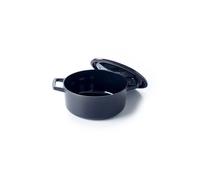 NORI Cocotte en fonte Emaillée BEKA Ronde Noir D30 cm