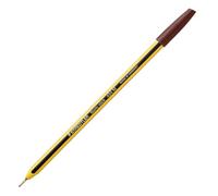 Noris Stick, stylo à bille, marron, paquet de 10 stylos