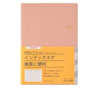 Noritsu NOLTY 9688 Carnet de notes à partir d'avril 2026, format A5, accès hebdomadaire 3, rose