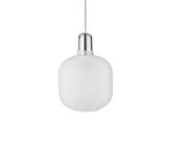 Normann Copenhagen Amp Petite Suspension Blanche/Zinc