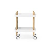 Normann Copenhagen Block Charriot Blanc/Frêne