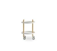 Normann Copenhagen Block Trolley Blanc Ø45