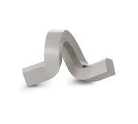 Normann Copenhagen Bougeoir Crooked 1 Warm grey