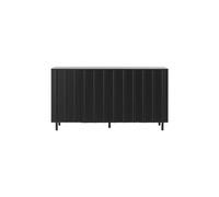 Normann Copenhagen Table d'appoint Rib 45x159 cm Noir doux