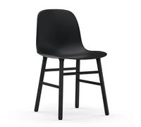 Normann Copenhagen Chaise Form pieds noirs Noir