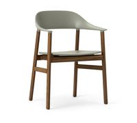 Normann Copenhagen Chaise Herit chêne fumé Dusty Green