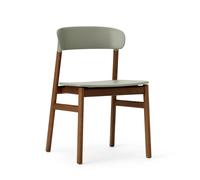 Normann Copenhagen Chaise Herit chêne fumé Dusty green (vert)