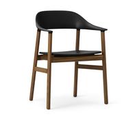 Normann Copenhagen Chaise Herit chêne fumé Noir