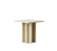 Normann Copenhagen Edge Table Basse Petit Travertin