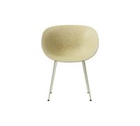 Normann Copenhagen Fauteuil Mat Armchair Hemp-cream steel