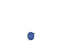 Normann Copenhagen Figurine Little Bird - bleu marine - 4,5 cm