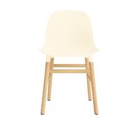 Normann Copenhagen Form Chaise de Salle à Manger Crème/Chêne