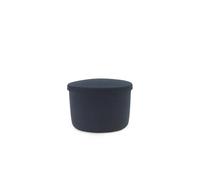 Normann Copenhagen Hide Pouf de Rangement Petit Acier Bleu
