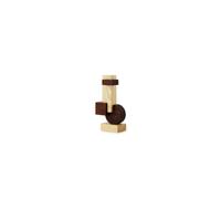 Normann Copenhagen Sculpture Join medium Frêne carbonisé-ask