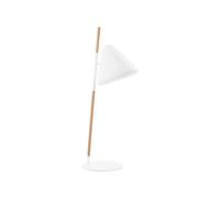 Normann Copenhagen Lampadaire Hello white. structure en hêtre