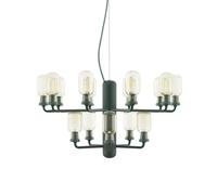 Normann Copenhagen Lustre Amp doré-vert