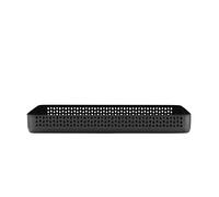 Normann Copenhagen Nic Nac Organiseur en Acier Noir 4 x 34 x 23 cm