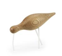 Normann Copenhagen Figurine Shorebird Chêne blanc Pieds et bec blancs Grand