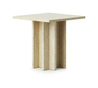 Normann Copenhagen Petite table basse Edge Travertine