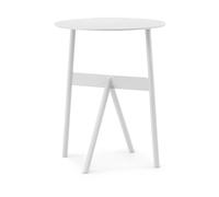Normann Copenhagen Stock Table table d'appoint Ø37 cm H:46 cm Blanc