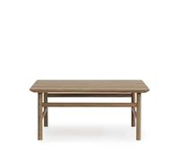 Normann Copenhagen Table basse Grow chêne laqué transparent. medium