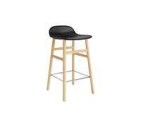 Normann Copenhagen - Tabouret de bar rembourré Noir