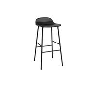 Normann Copenhagen - Tabouret de bar rembourré Noir