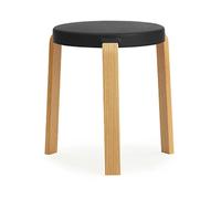 Normann Copenhagen Tabouret Tap noir-chêne