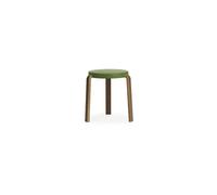 Normann Copenhagen Tabouret Tap - noyer - olive