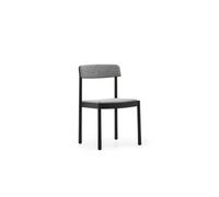 Normann Copenhagen Timb Chaise de Salle à Manger Noir/ Hallingdal 166