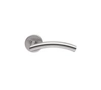 Normbau Paire de béquilles de porte inox