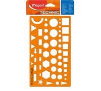 Normographe Pour Croquis Et Schémas Orange TU