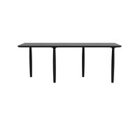 NORR11 Table à manger Oku 200 cm Black oak