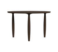 NORR11 Table à manger Oku Dark smoked oak. Ø120 cm