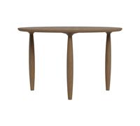 NORR11 Table à manger Oku Light smoked oak. Ø120 cm