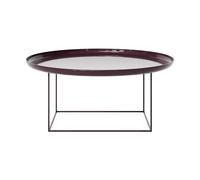 NORR11 Table basse Duke Large Lacquered maroon