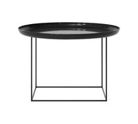 NORR11 Table basse Duke Medium Lacquered obsidian