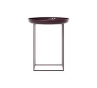 NORR11 Table Basse Duke Petit en Fer/laqué Marron