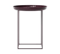 NORR11 Table d'appoint Duke small Lacquered maroon