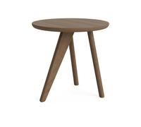 NORR11 Table D'appoint Fine en Chêne Fumé Clair
